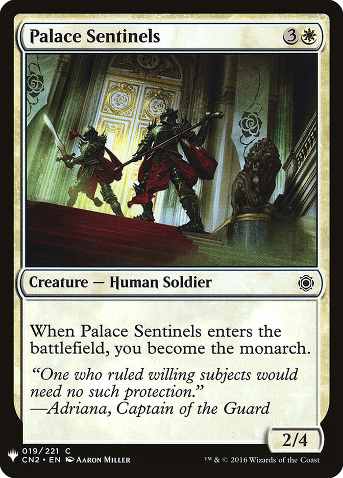 Palace Sentinels [Mystery Booster] | Silver Goblin