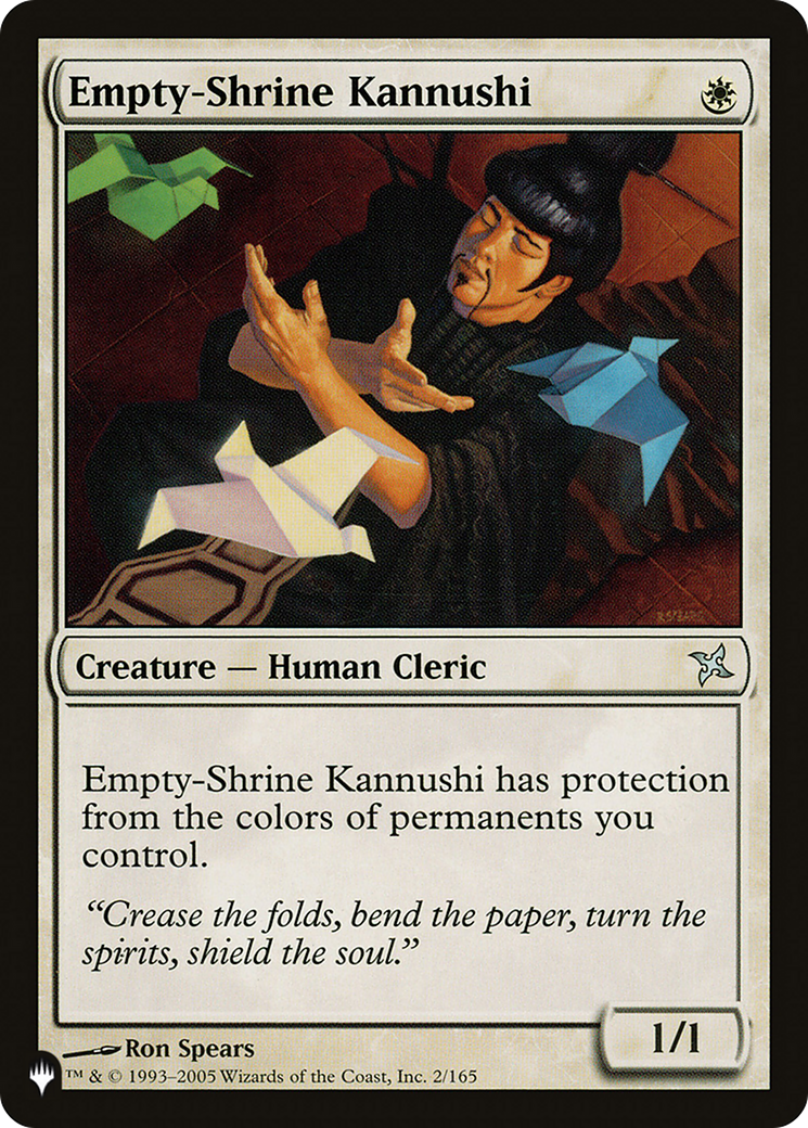 Empty-Shrine Kannushi [The List Reprints] | Silver Goblin