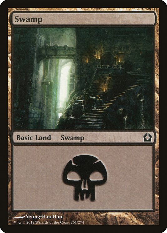 Swamp (261) [Return to Ravnica] Foil