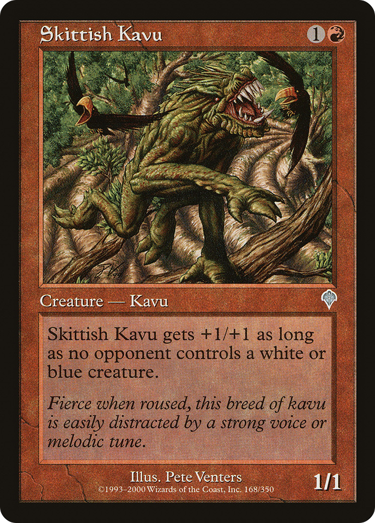 Skittish Kavu [Invasion] | Silver Goblin