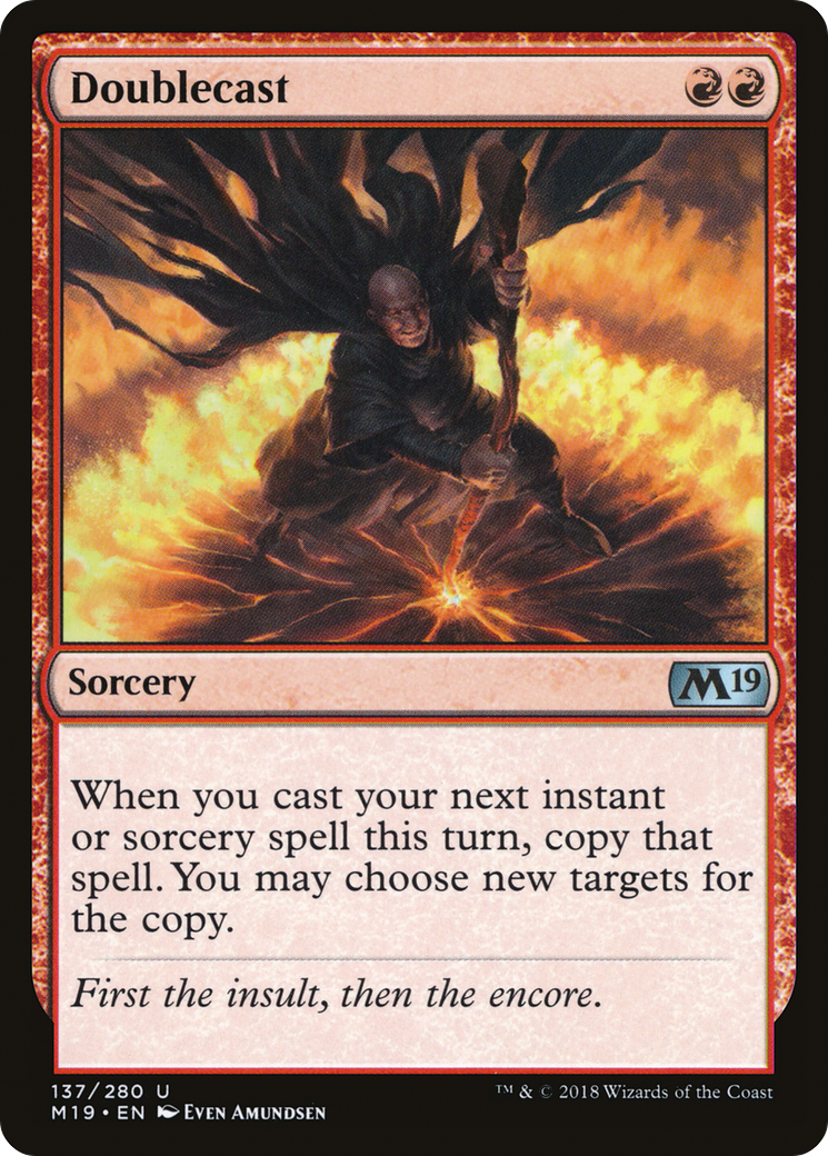 Doublecast [Core Set 2019] Foil