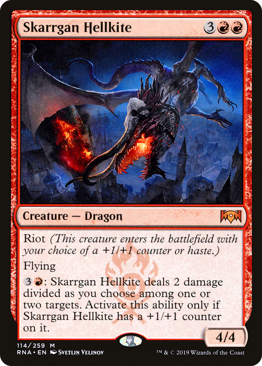 Skarrgan Hellkite [Ravnica Allegiance] Foil