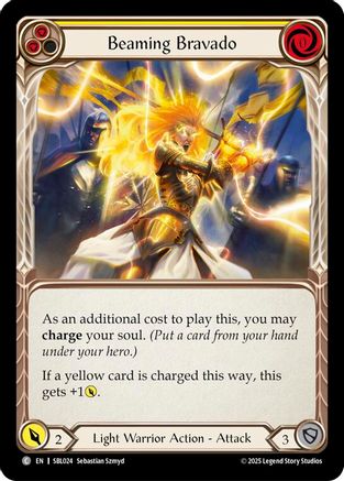 Beaming Bravado (Yellow) (SBL024) - Silver Age