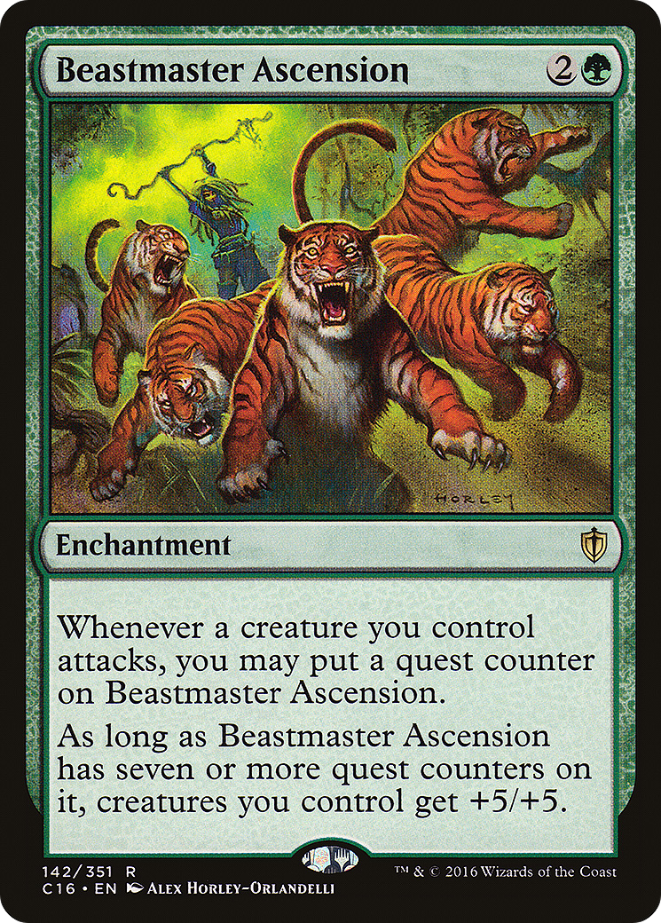 Beastmaster Ascension (142) - Commander 2016