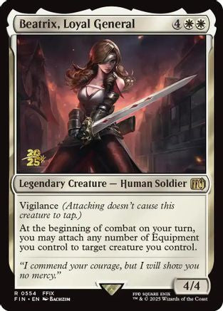Beatrix, Loyal General (554) Foil - FINAL FANTASY