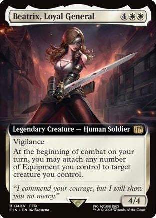 Beatrix, Loyal General (Extended Art) (426) - FINAL FANTASY