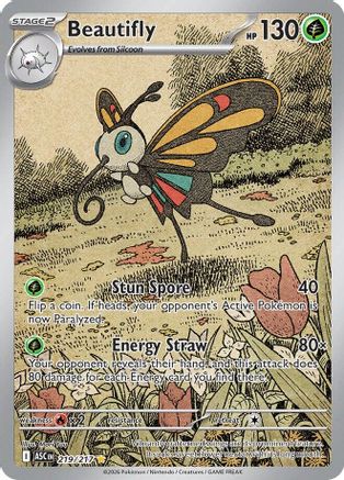 Beautifly (219) Holofoil - Ascended Heroes