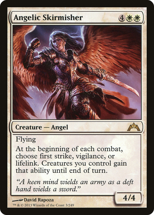 Angelic Skirmisher [Gatecrash] Foil