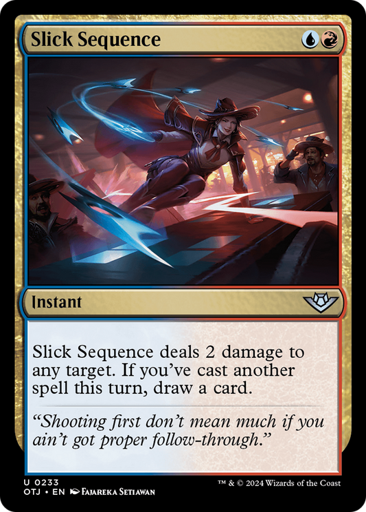 Slick Sequence [Outlaws of Thunder Junction] Foil