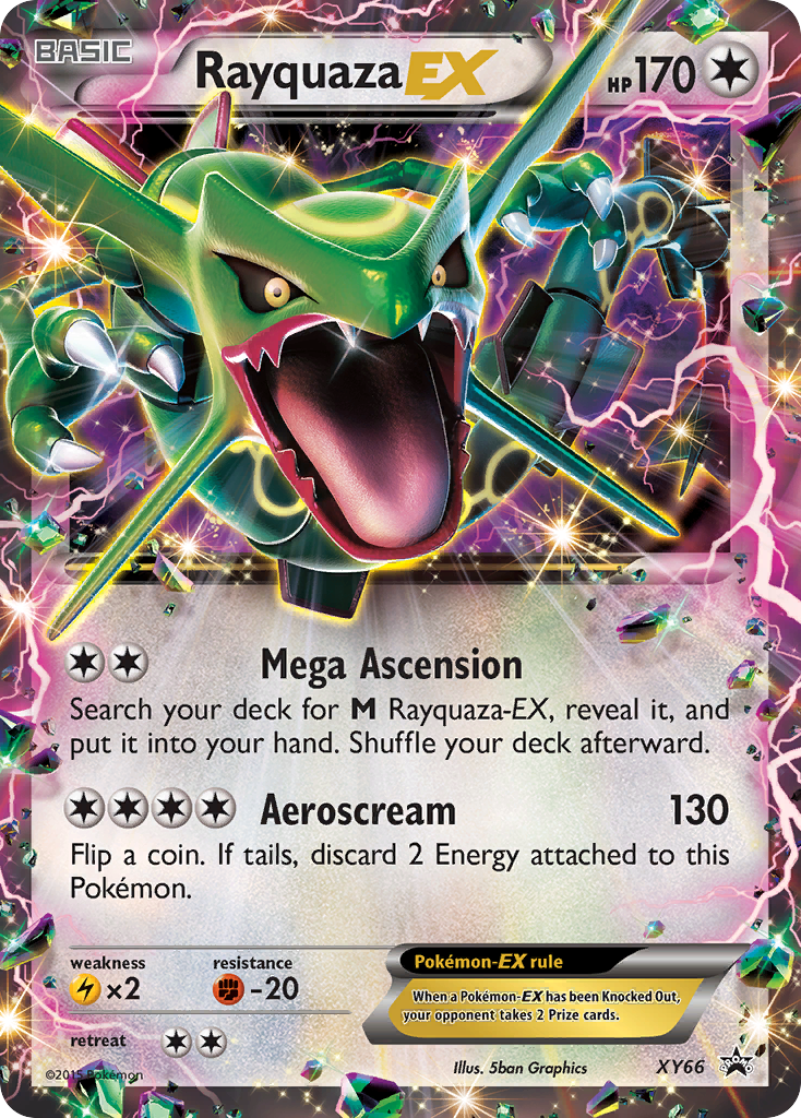 Rayquaza EX (XY66) [XY: Black Star Promos] | Silver Goblin