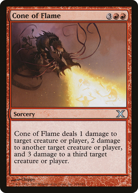 Cone of Flame [Tenth Edition] Foil
