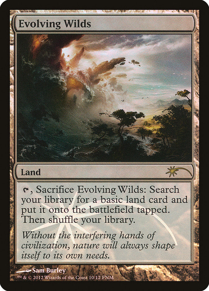 Evolving Wilds [Friday Night Magic 2012] | Silver Goblin