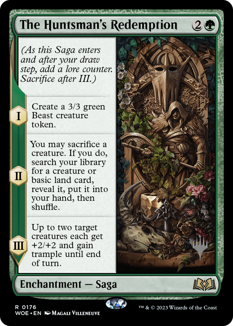 The Huntsman's Redemption (Promo Pack) [Wilds of Eldraine Promos]