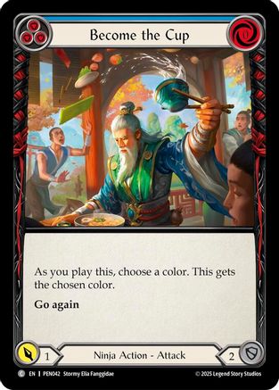 Become The Cup (Blue) (PEN042) - Compendium of Rathe