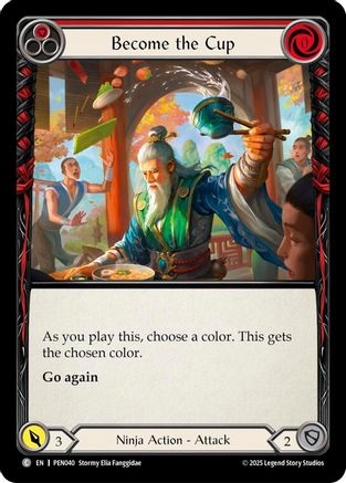 Become The Cup (Red) (PEN040) - Compendium of Rathe