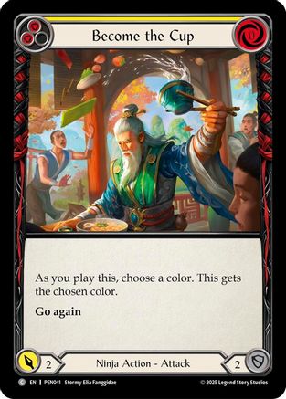 Become The Cup (Yellow) (PEN041) - Compendium of Rathe