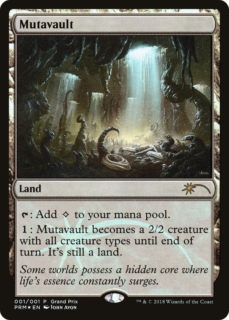 Mutavault [Grand Prix Promos] | Silver Goblin