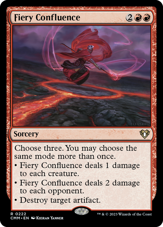 Fiery Confluence [Commander Masters] Foil