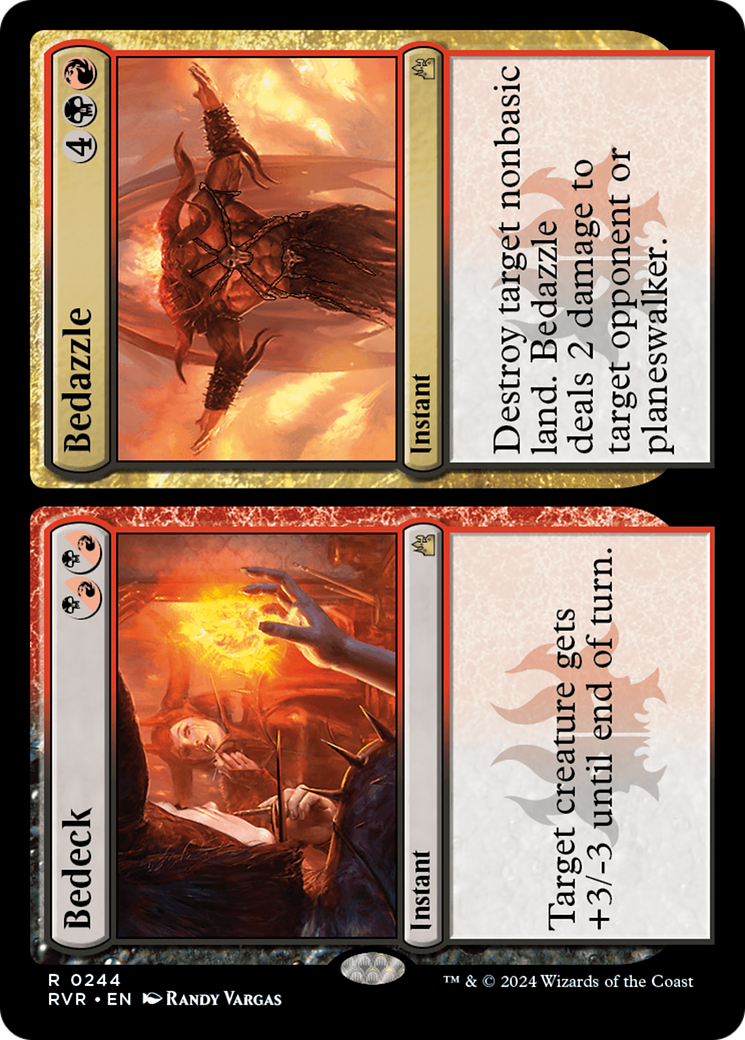Bedeck // Bedazzle (244) Foil - Ravnica Remastered