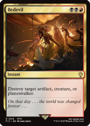 Bedevil (319) Surge Foil - Commander: FINAL FANTASY