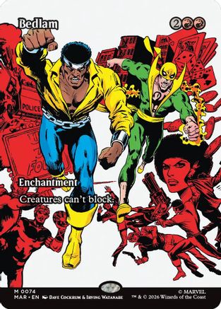 Bedlam (074) Foil - Marvel Universe