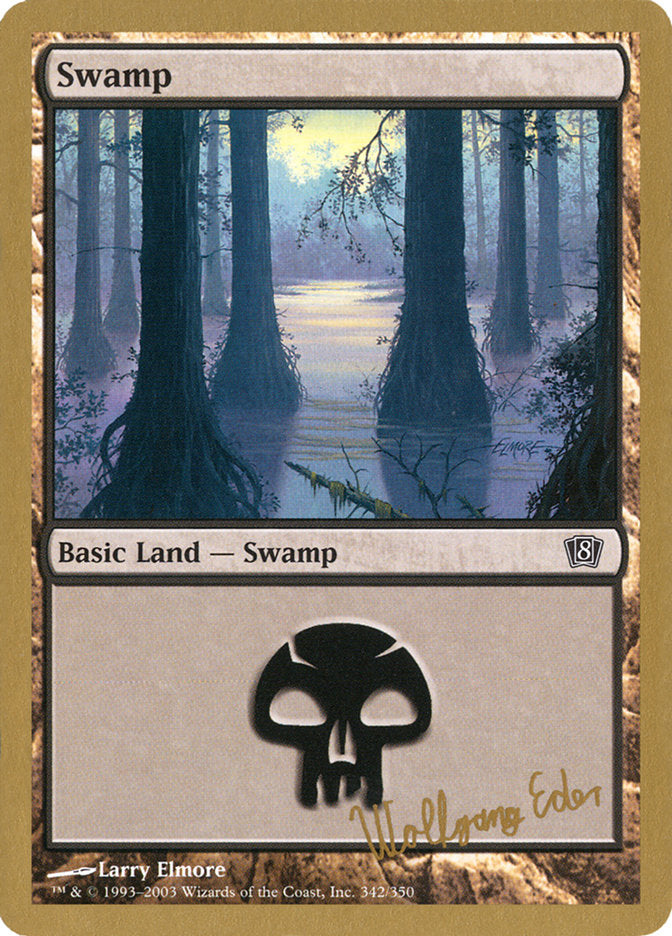 Swamp (344) (we342) [World Championship Decks 2003] | Silver Goblin