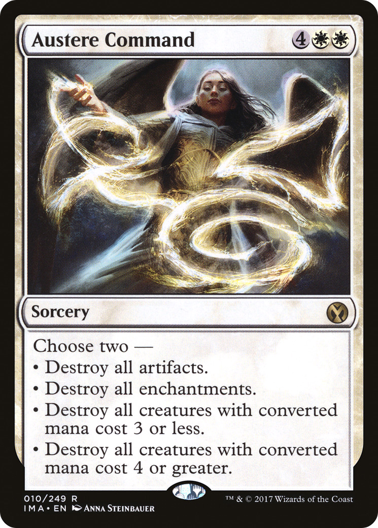 Austere Command [Iconic Masters] Foil
