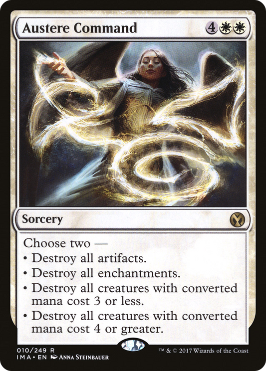Austere Command [Iconic Masters] Foil