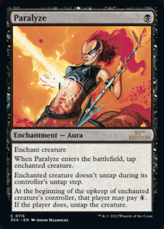 Paralyze [30th Anniversary Edition] | Silver Goblin