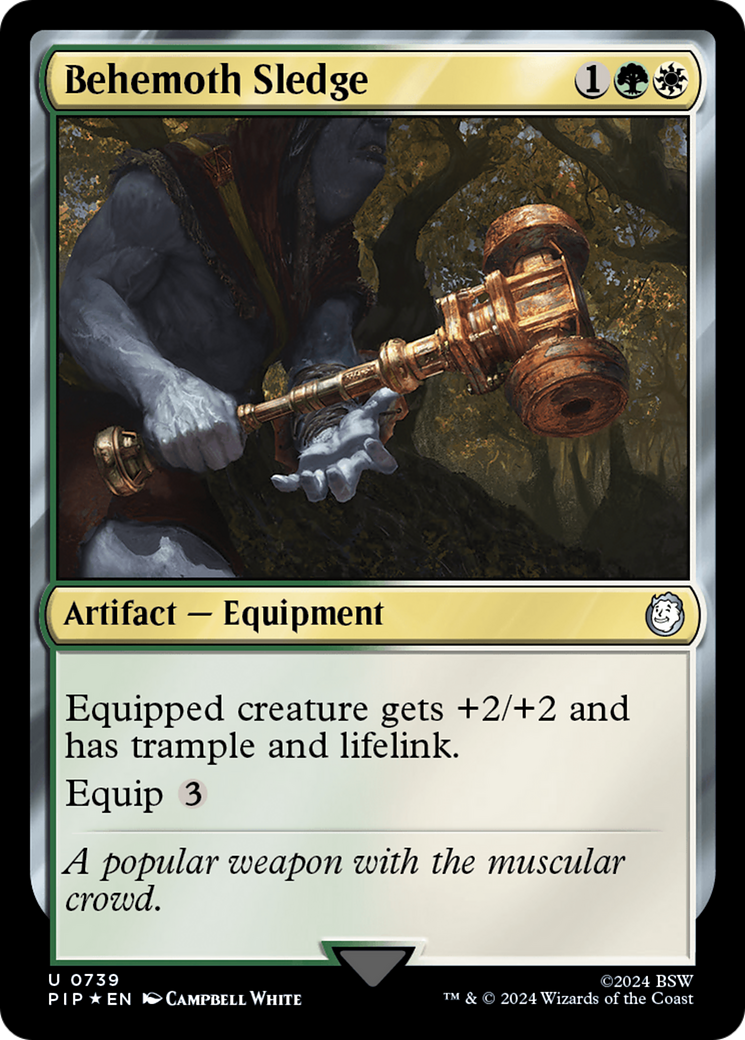 Behemoth Sledge (739) Surge Foil - Fallout