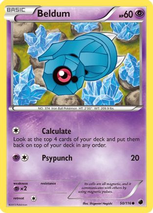 Beldum (50) Reverse Holofoil - Plasma Freeze