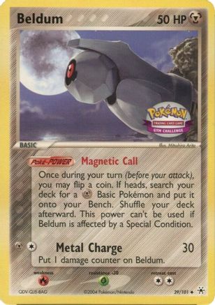 Beldum (Gym Challenge) (29) - Miscellaneous Cards & Products