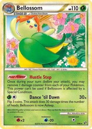 Bellossom (1) Reverse Holofoil - Undaunted