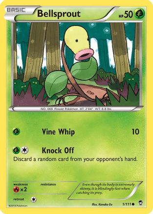 Bellsprout (1) Reverse Holofoil - Furious Fists