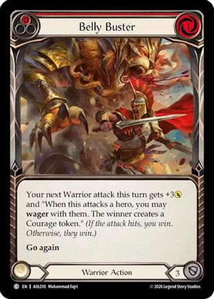 Belly Buster (Red) (AOL010) - Armory Deck: Olympia