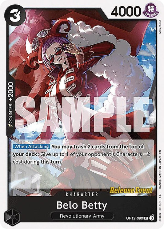 Belo Betty (OP12-090) Release Event Cards