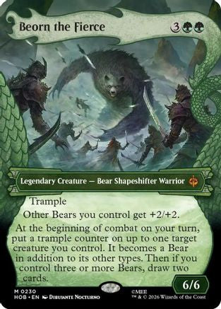 Beorn the Fierce (Showcase) (230) Foil - The Hobbit