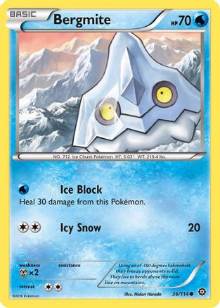 Bergmite (36) Reverse Holofoil - Steam Siege
