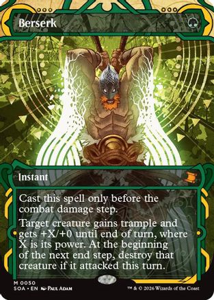Berserk (050) Foil - Secrets of Strixhaven: Mystical Archive