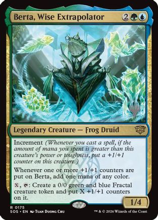 Berta, Wise Extrapolator (Promo Pack) (175) Foil - Secrets of Strixhaven