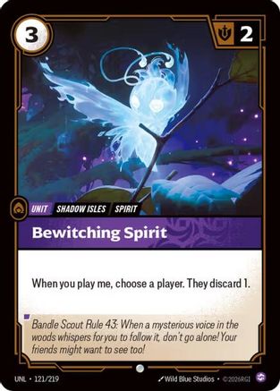Bewitching Spirit (121) Foil - Unleashed