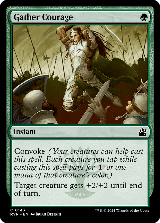 Gather Courage [Ravnica Remastered] Foil