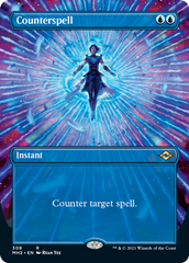 Counterspell (Borderless Alternate Art) [Modern Horizons 2] | Silver Goblin