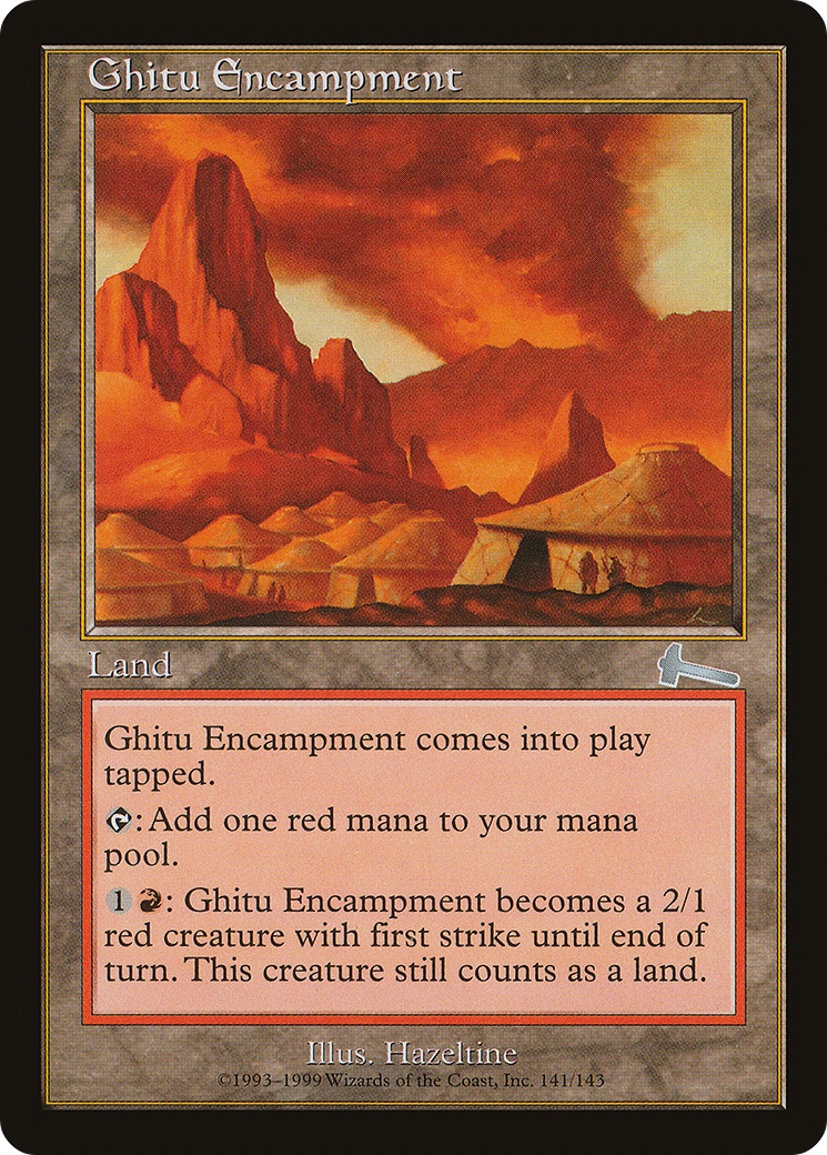 Ghitu Encampment [Urza's Legacy] Foil