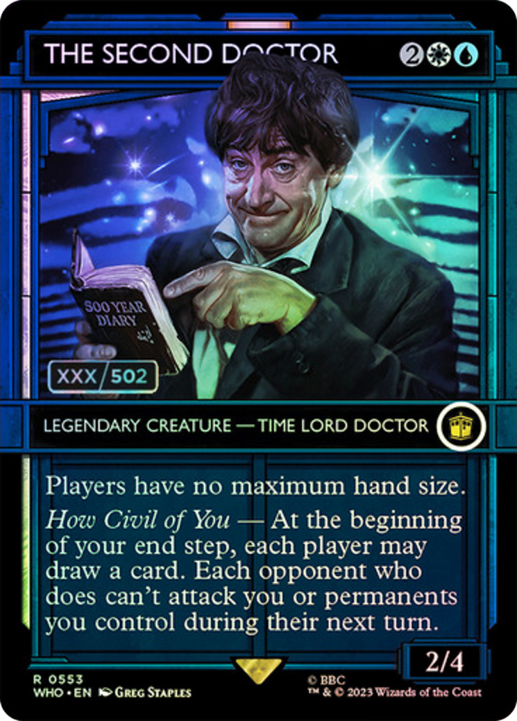 The Second Doctor (Serial Numbered) [Doctor Who] | Silver Goblin