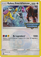 Raikou, Entei & Suicune (Jumbo Card) [Miscellaneous Cards] | Silver Goblin