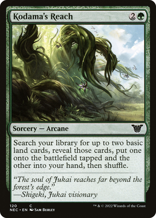 Kodama's Reach [Kamigawa: Neon Dynasty Commander]