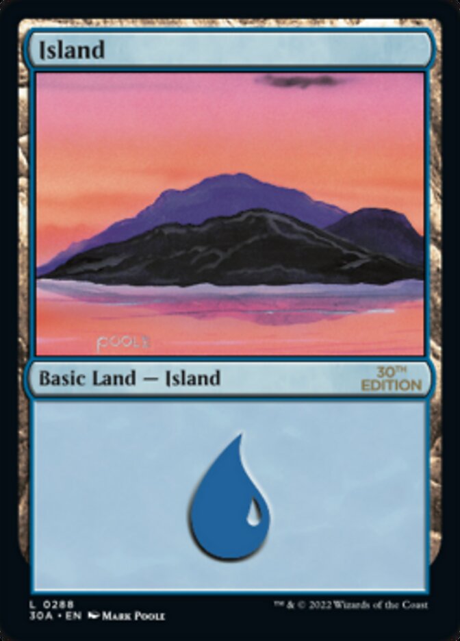 Island (288) [30th Anniversary Edition] | Silver Goblin