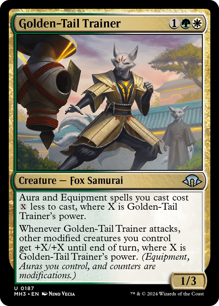 Golden-Tail Trainer [Modern Horizons 3] | Silver Goblin