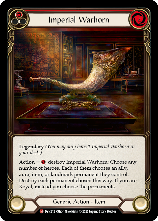 Imperial Warhorn [DYN242] (Dynasty) | Silver Goblin